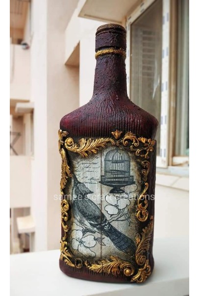 Handmade Antique Bottle For Home Decor